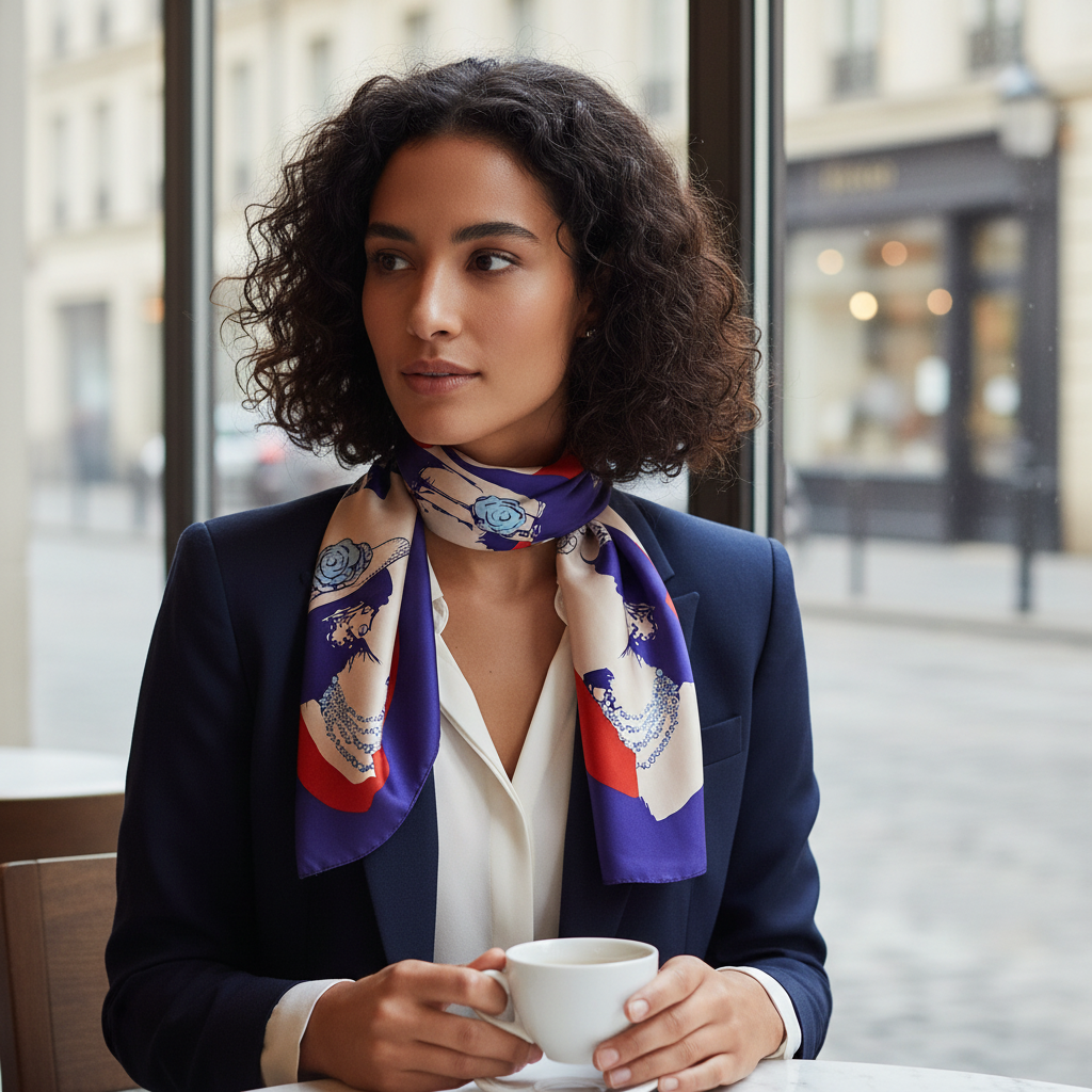 Timeless Silk Square Scarf