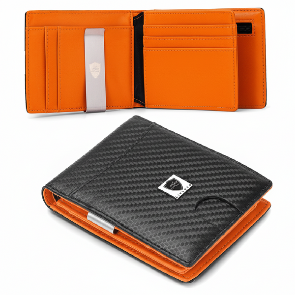 Designer Wallet Money Clip Card Holder for Men