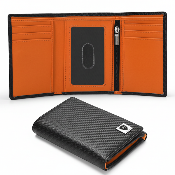 Tri-fold RFID Chip Wallet