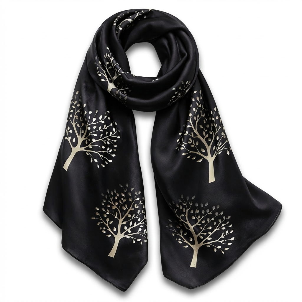Black Gold Mulberry Tree Scarfs product image