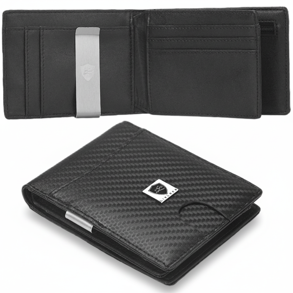 Designer Men's Wallet with Money Clip