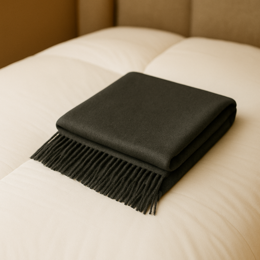 Grey Pashmina Shawl Wrap