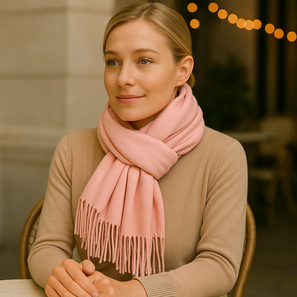 Pink Pashmina Shawl