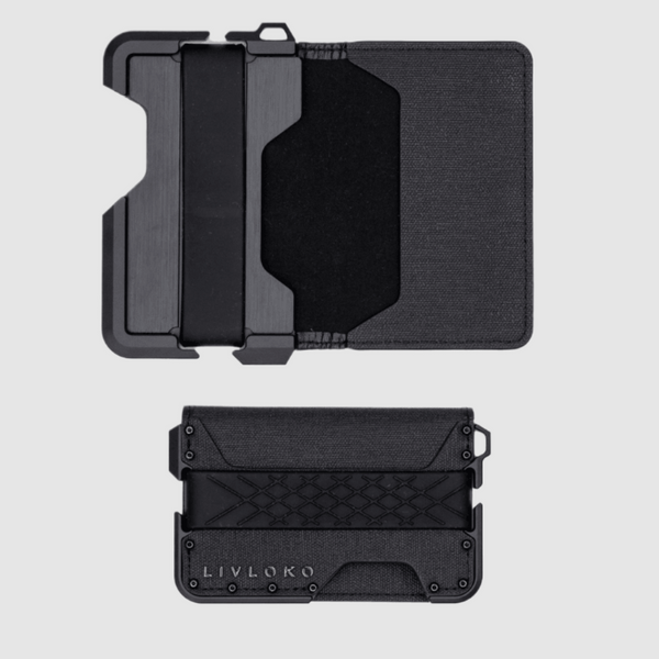 metal card holder wallet