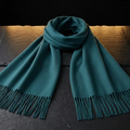 Enchanting Green Pashmina Shawl Wrap for Women, 200 × 80 cm