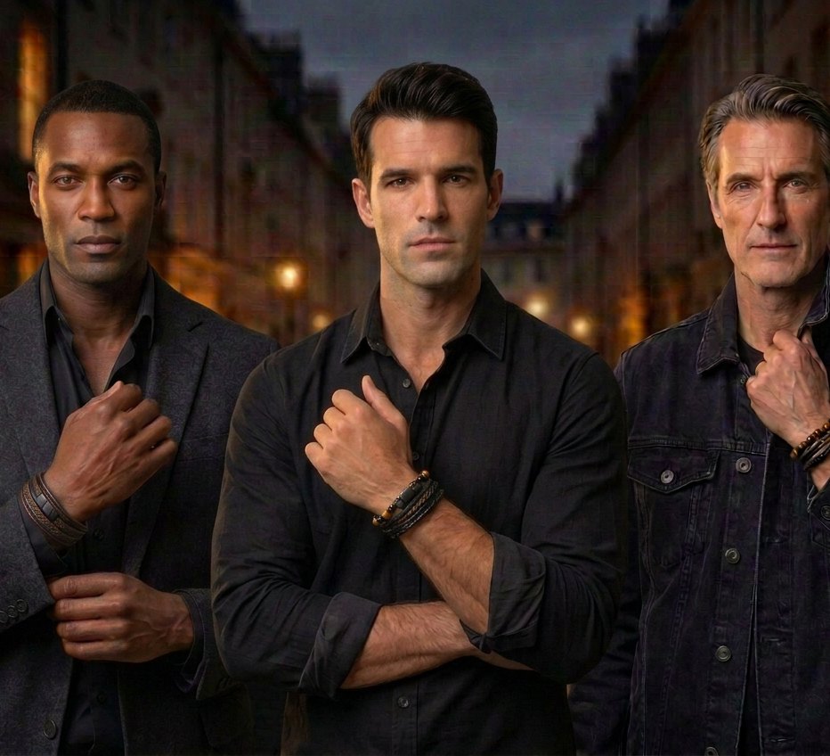 Men's Designer Leather Bracelets