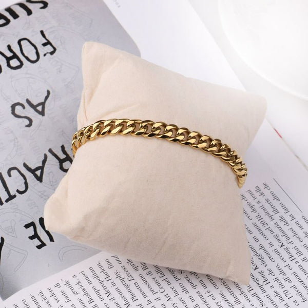 gold men bracelet
