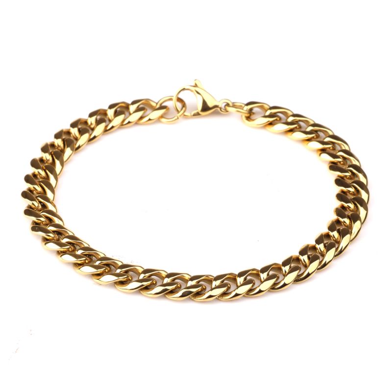 mens gold bracelets uk