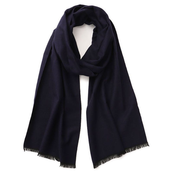 Men's Wool Scarf Navy