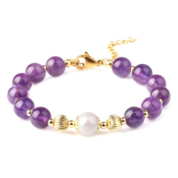 amethyst bracelet uk