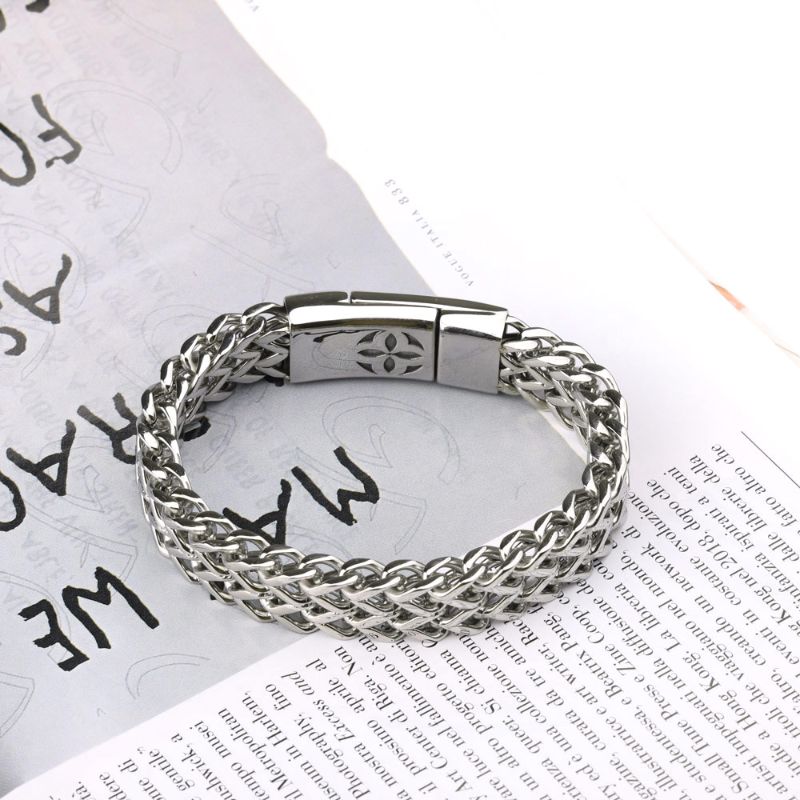 men's silver bracelet