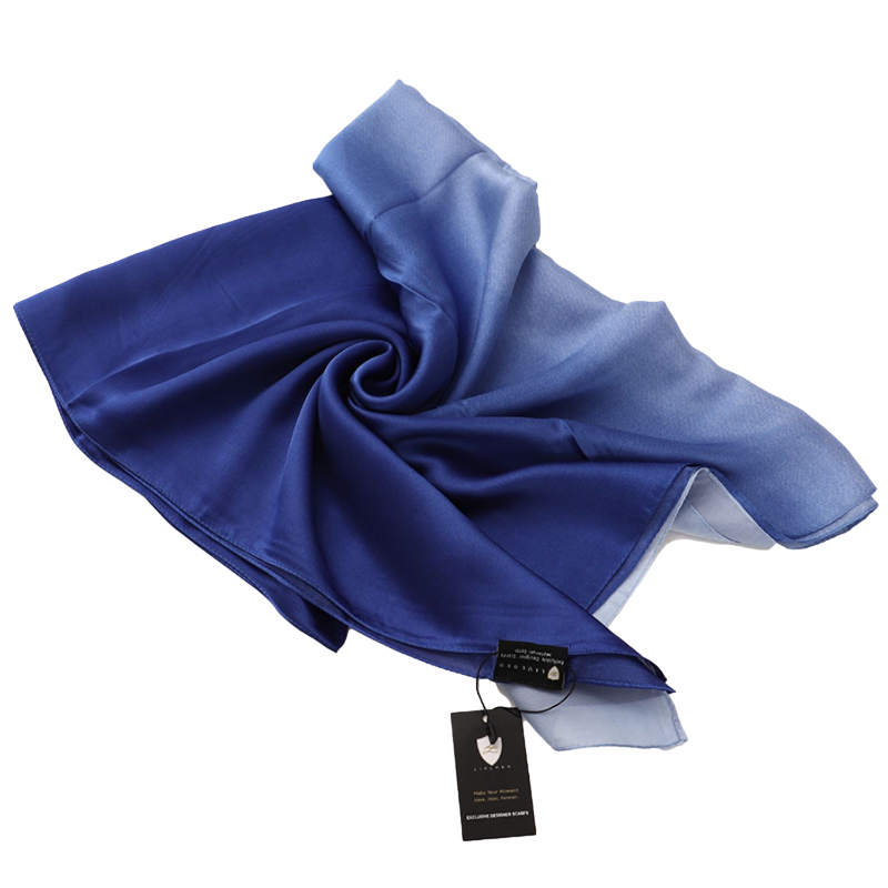 blue scarf womens