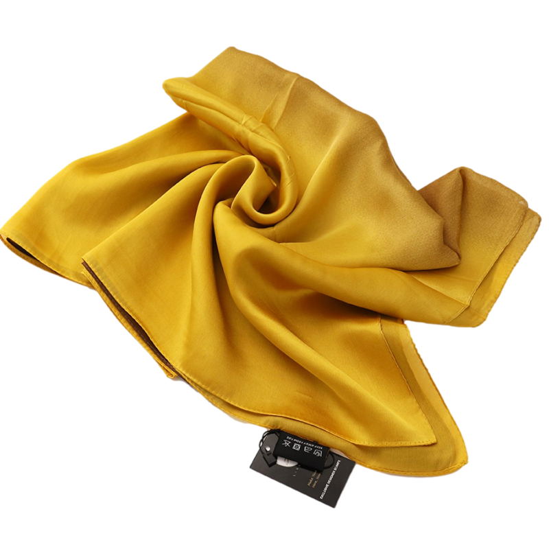 yellow colour scarf