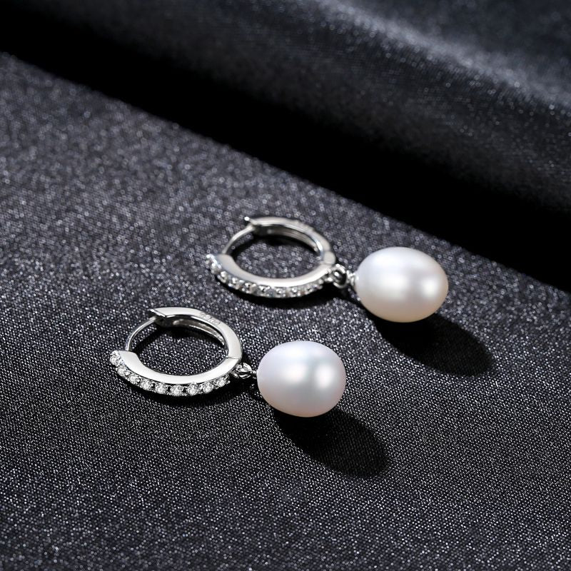 pearl drop earrings uk