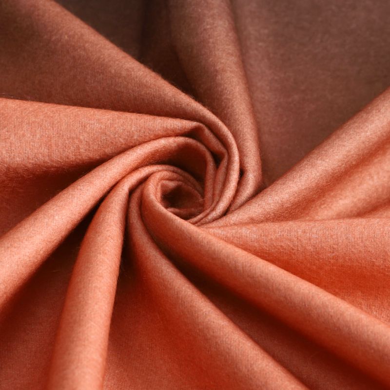 Cinnamon and Brown Pashmina Shawl, close-up of the fabric
