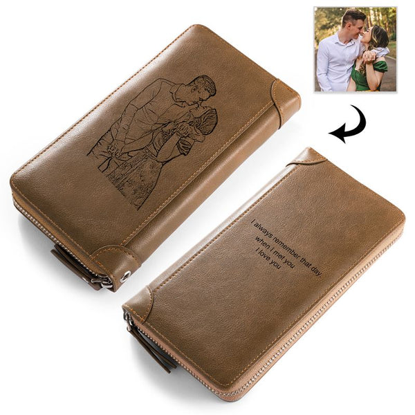 Personalised Women's Genuine Leather Purse - Livloko London