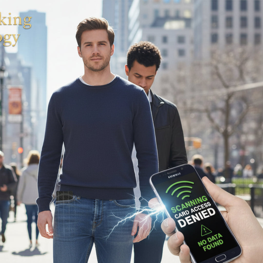 RFID MONEY CLIP CARD WALLET - XR1